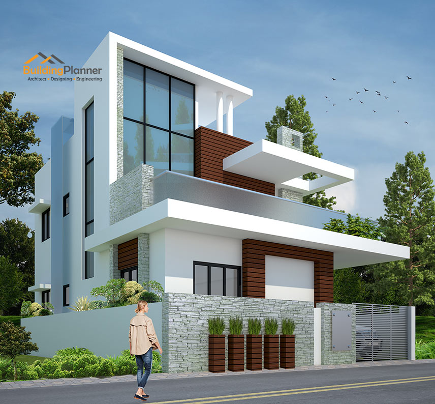 3D Elevation Designers in Bangalore Get modern house 